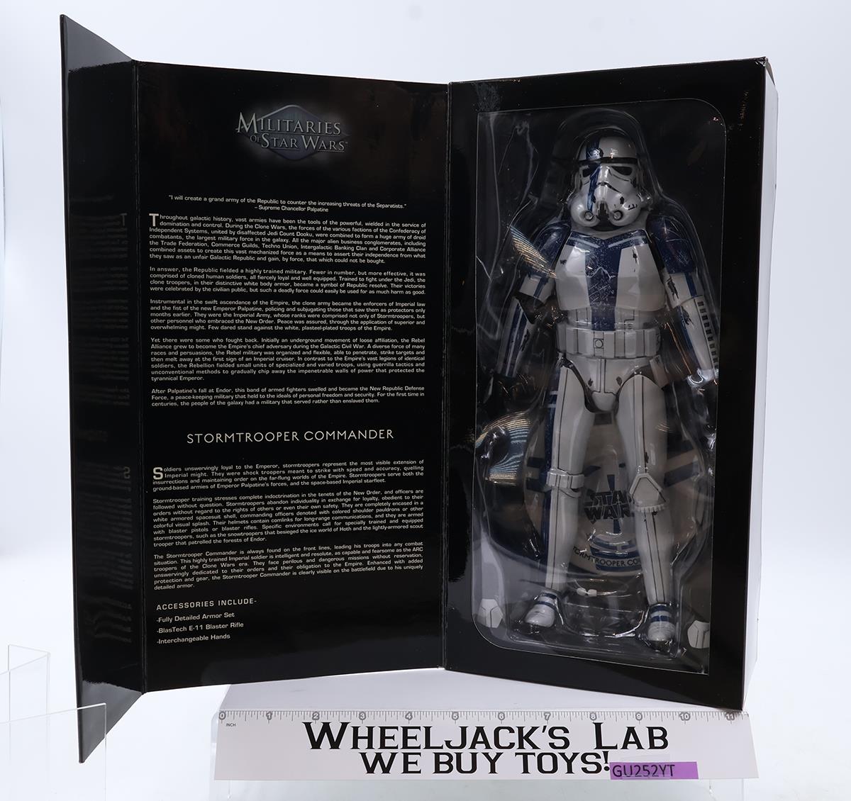 Stormtrooper Commander 1:6 Figure Star Wars 2009 Sideshow NEW MIB