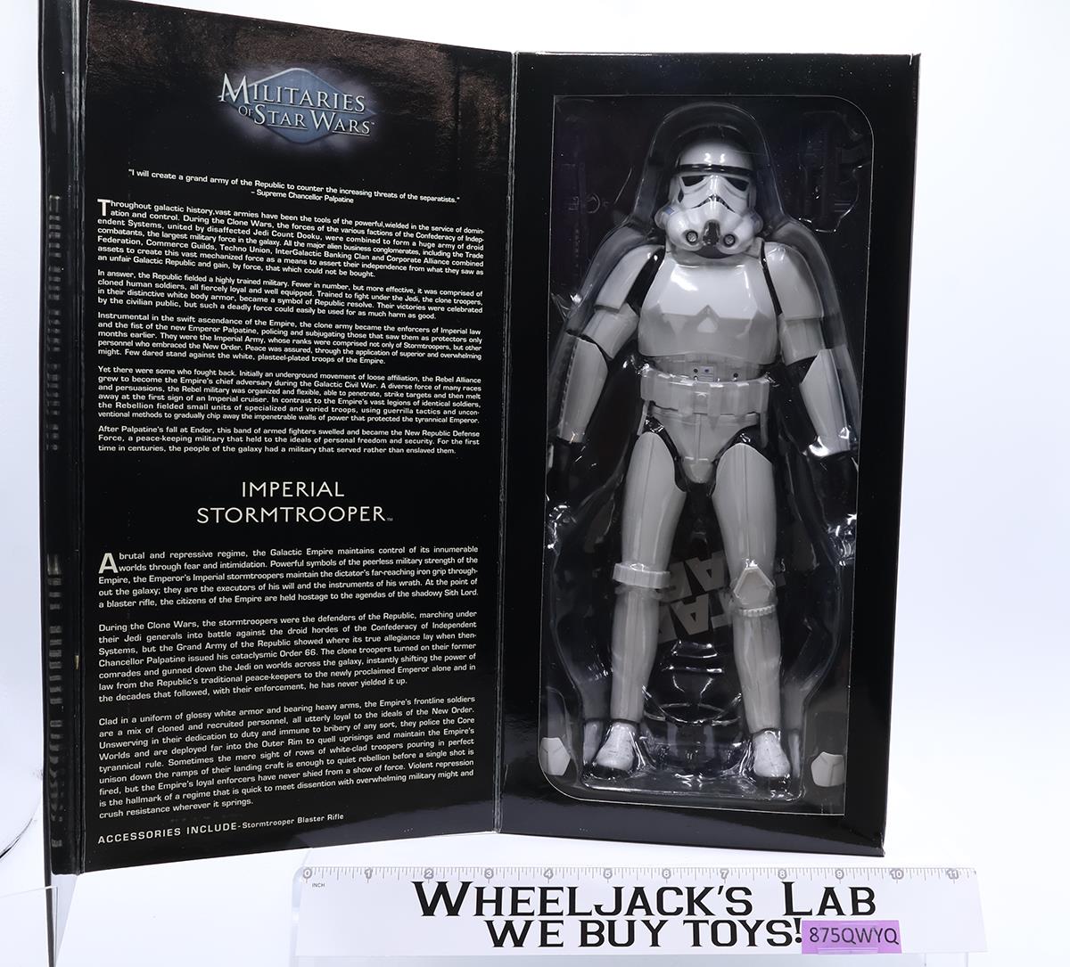 Imperial Stormtrooper 1:6 Figure Star Wars 2008 Sideshow Collectibles NEW MIB