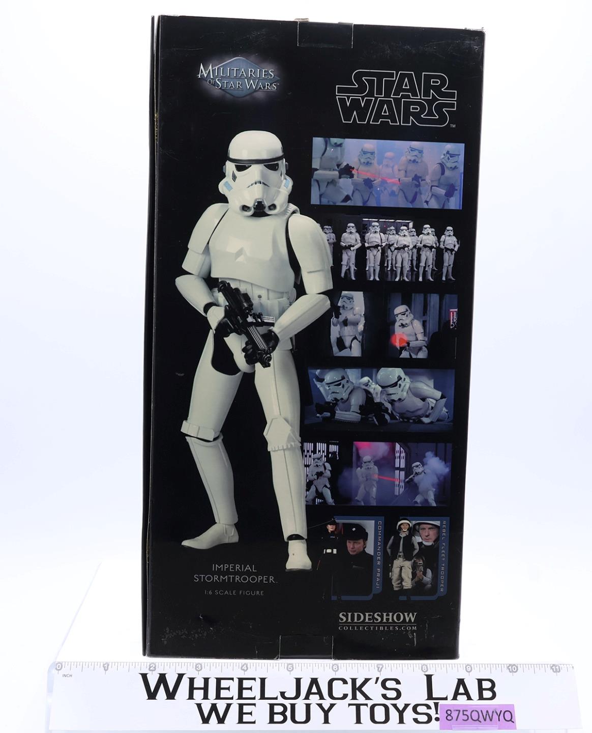 Imperial Stormtrooper 1:6 Figure Star Wars 2008 Sideshow Collectibles NEW MIB