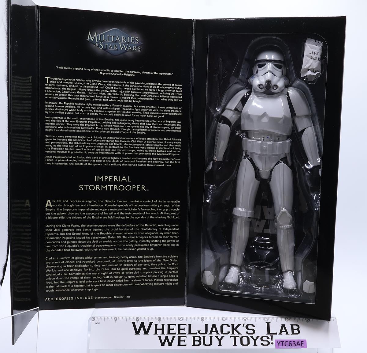 Imperial Stormtrooper 1:6 Figure Star Wars 2008 Sideshow Collectibles NEW MIB