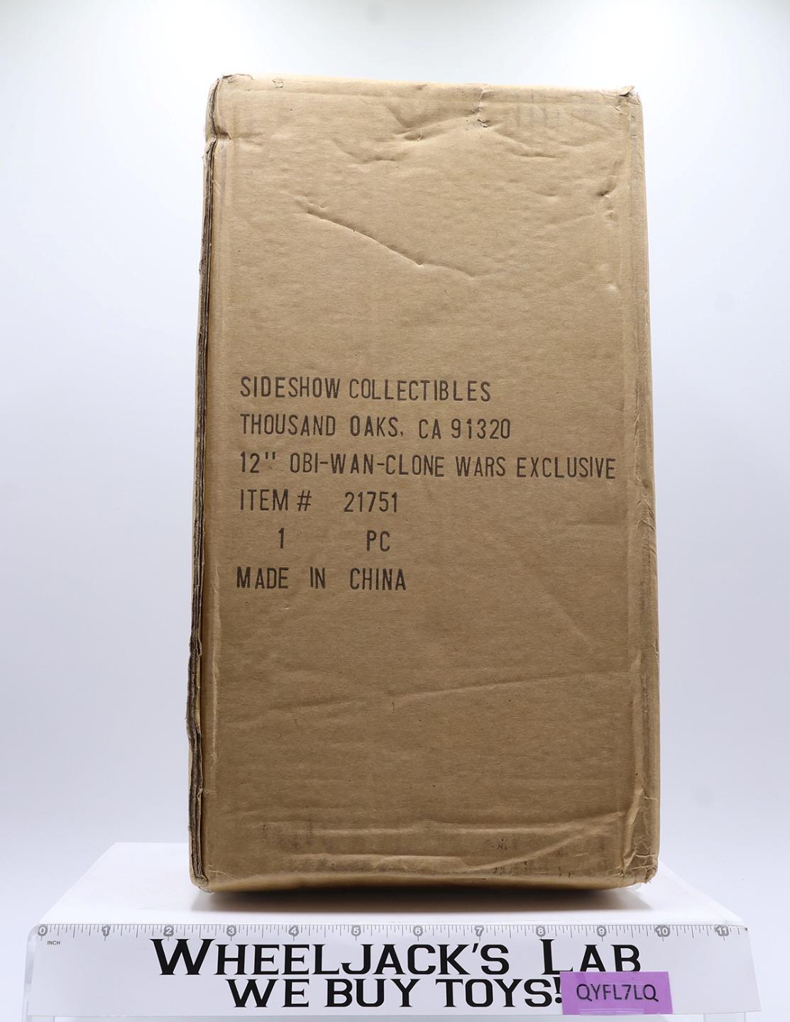 General Obi-Wan Kenobi 1:6 Figure Star Wars 2008 Sideshow Collectibles NEW MIB