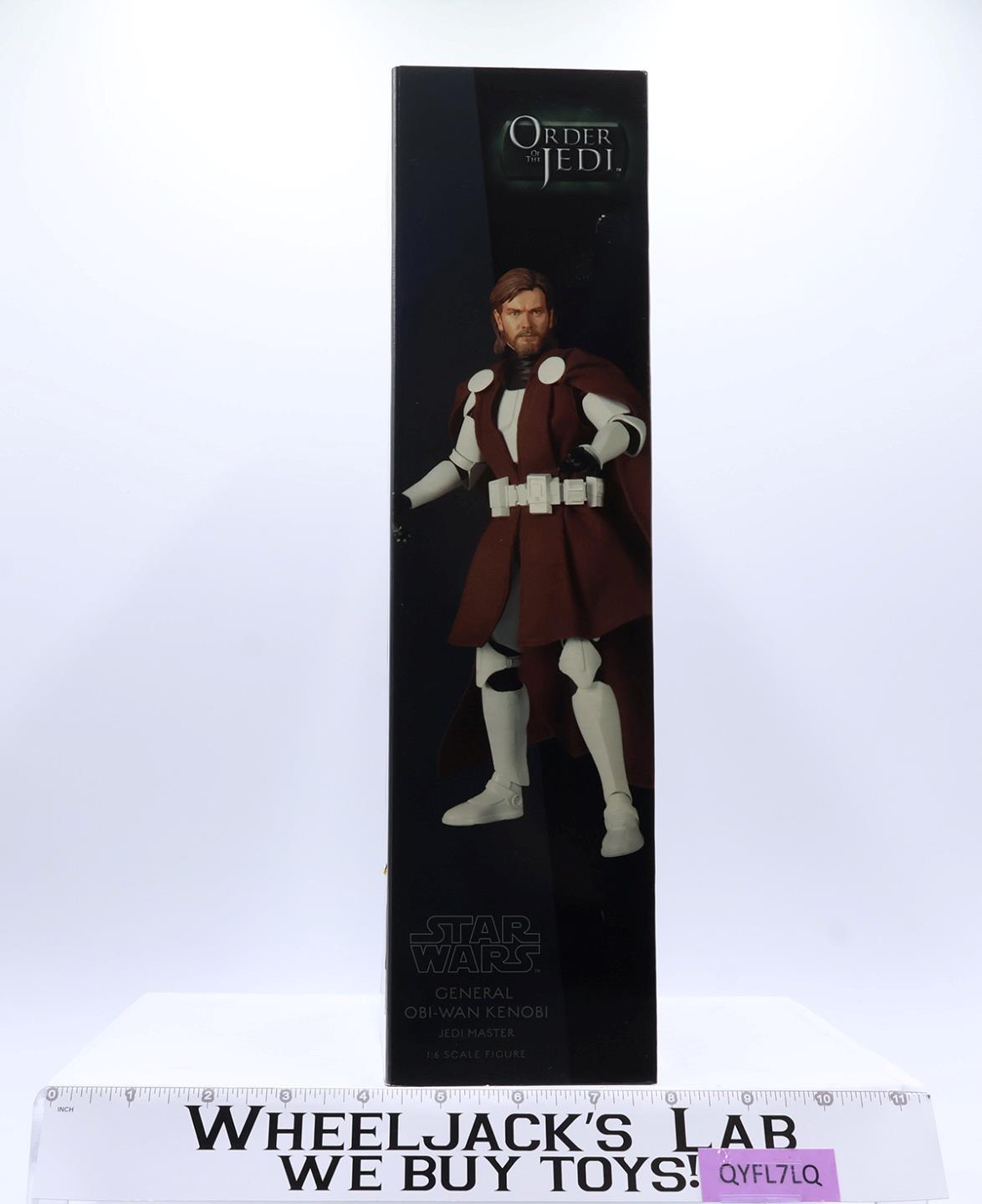 General Obi-Wan Kenobi 1:6 Figure Star Wars 2008 Sideshow Collectibles NEW MIB