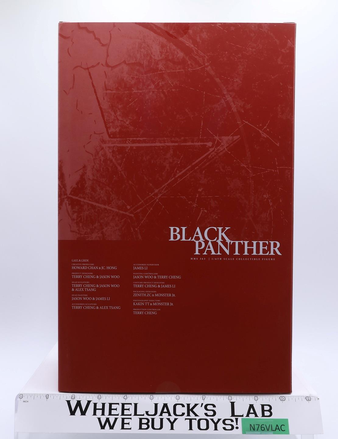 MMS363 Black Panther Captain America Civil War 2016 Hot Toys 1/6 Figure NEW MIB