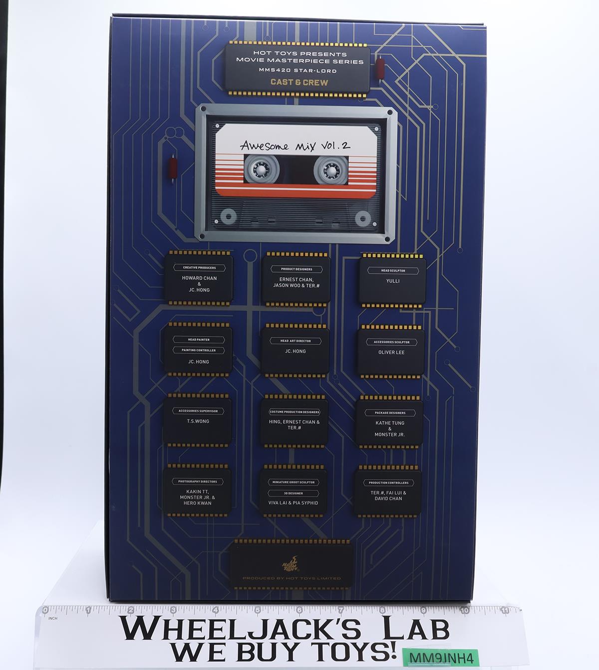 MMS420 Star Lord Deluxe Set Guardians of the Galaxy Vol 2 Hot Toys 1:6 NEW MIB