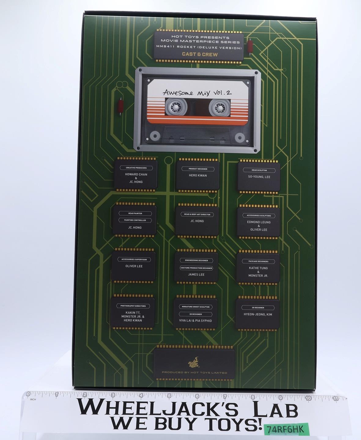 MMS411 Rocket Deluxe Set Guardians of the Galaxy Vol 2 Hot Toys 1:6 NEW MIB