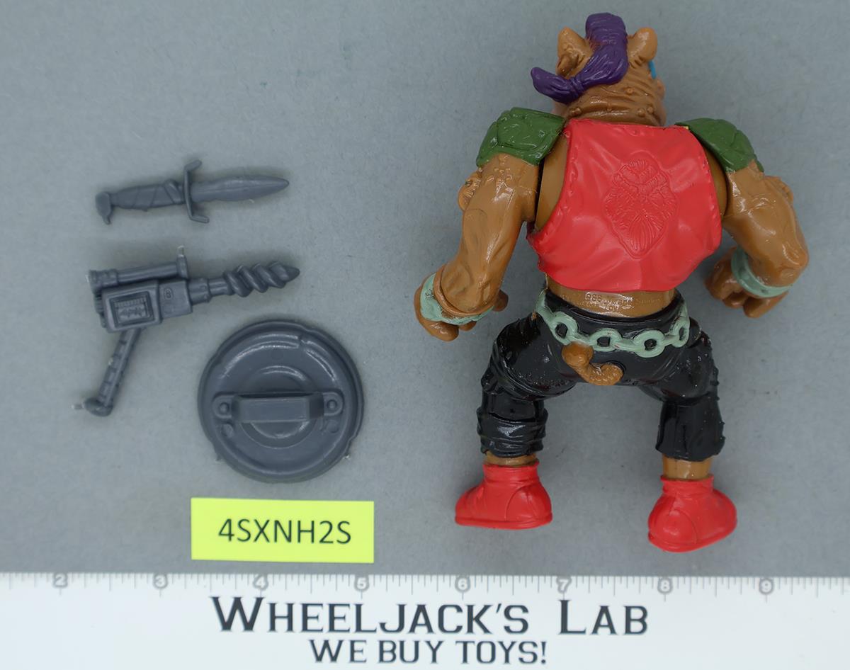 Bebop HARD HEAD 100% Complete Teenage Mutant Ninja Turtles TMNT 1988 Playmates