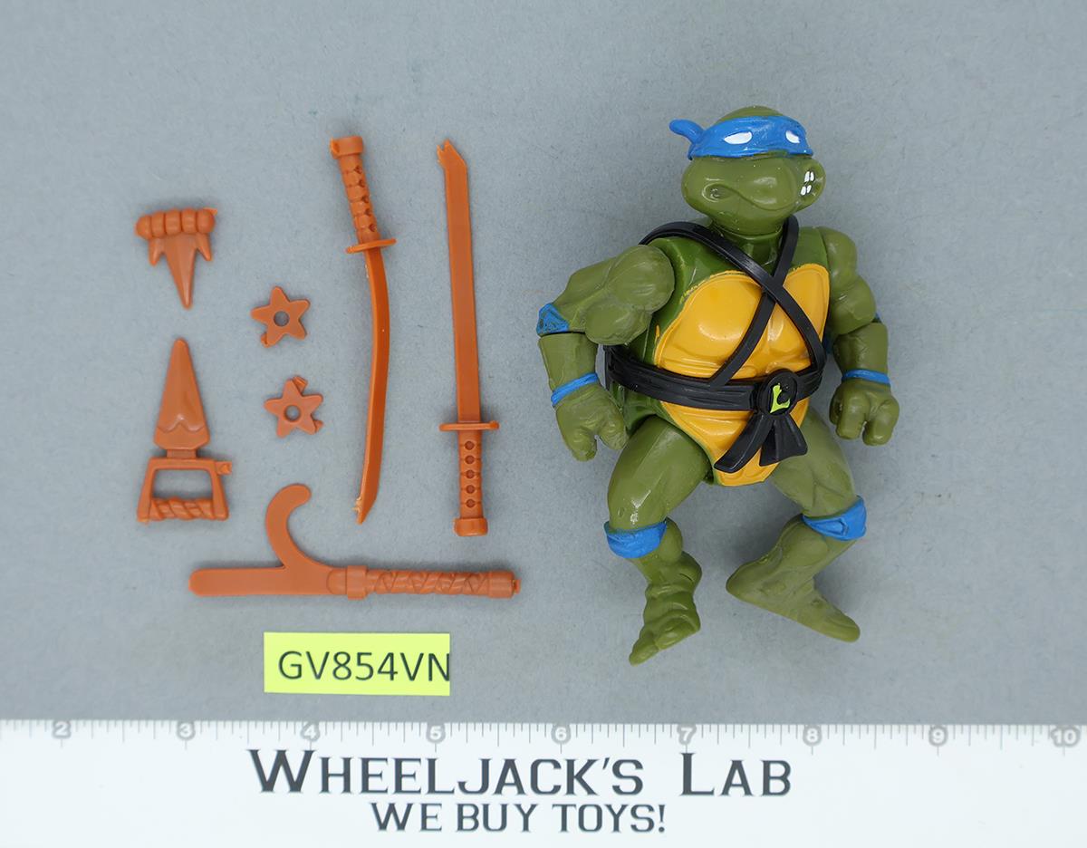 Leonardo HARD HEAD 100% Complete Teenage Mutant Ninja Turtle 1988 Playmates