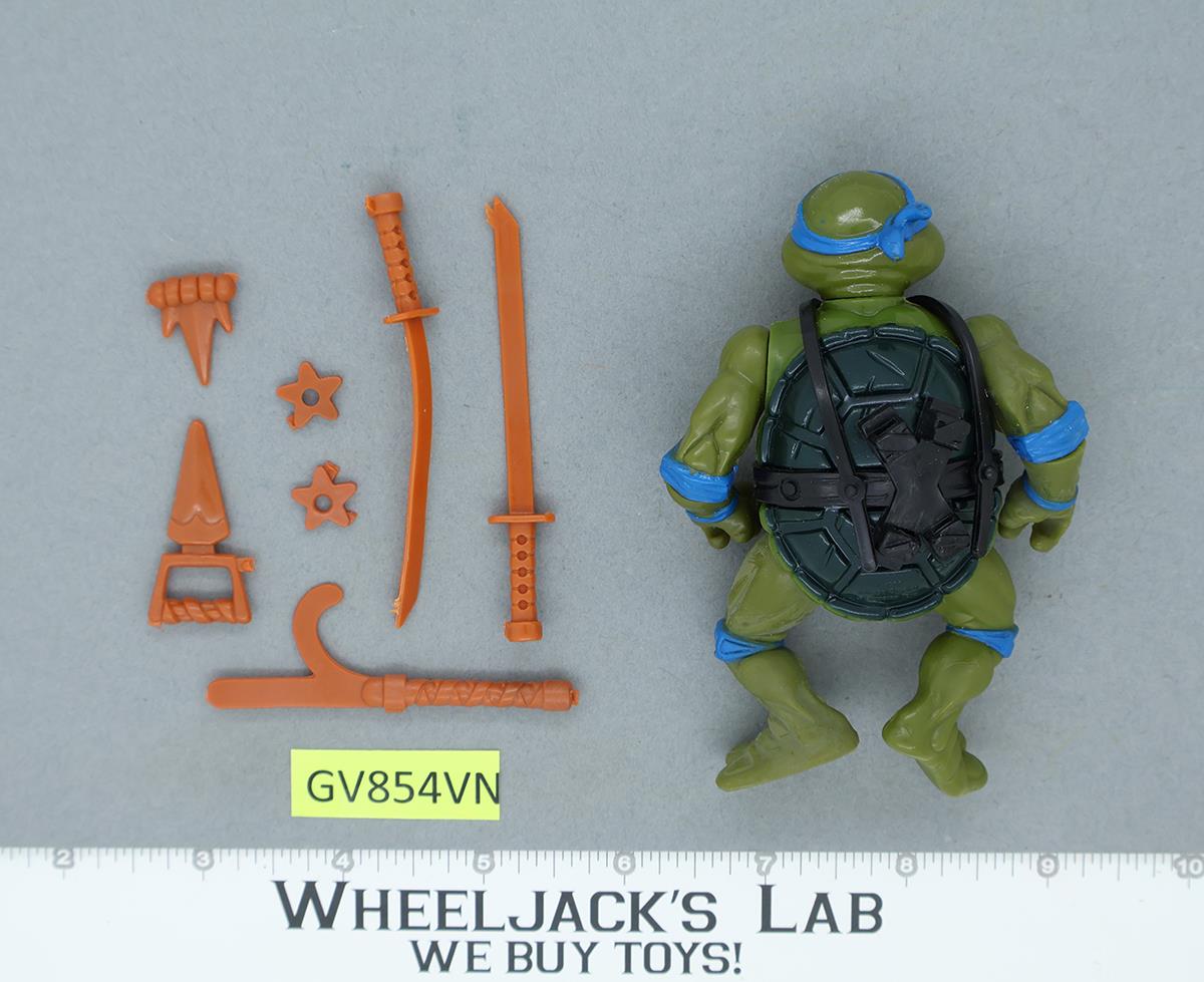 Leonardo HARD HEAD 100% Complete Teenage Mutant Ninja Turtle 1988 Playmates