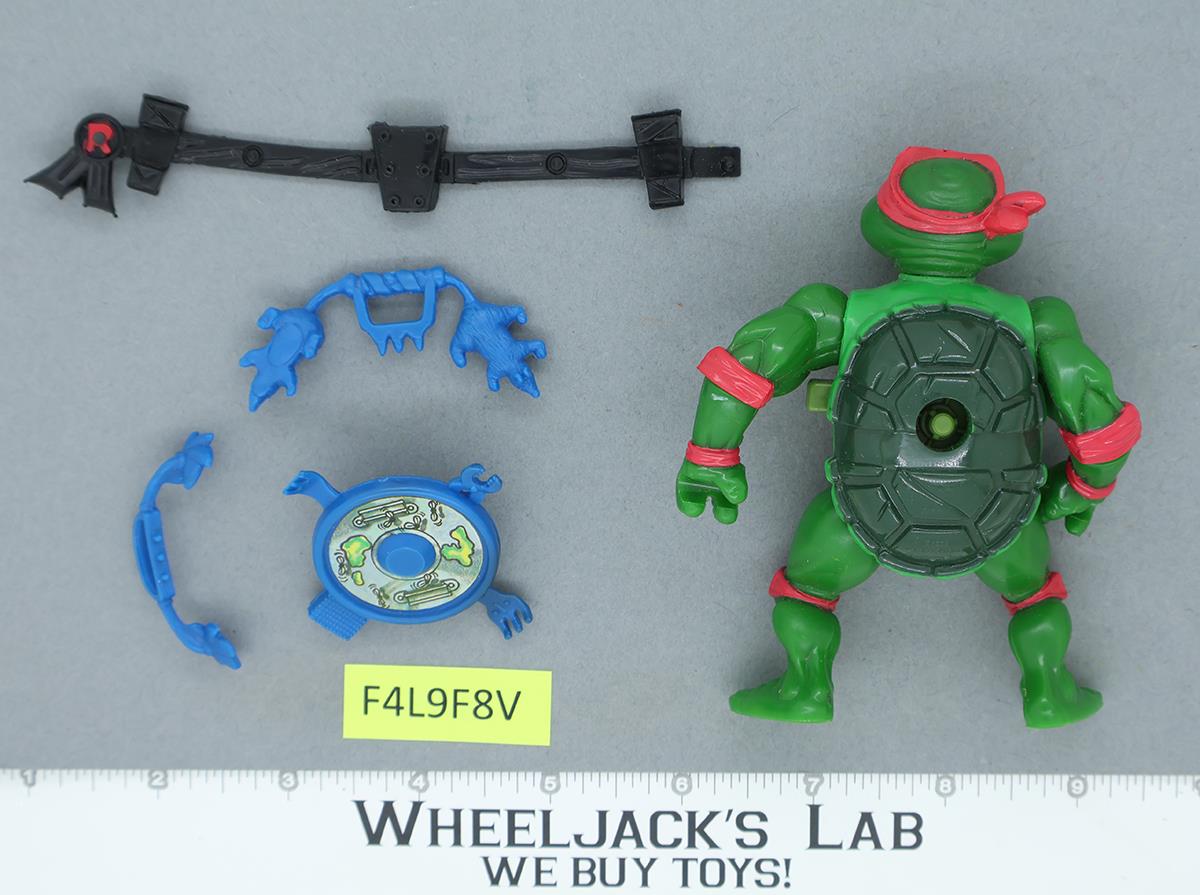 Breakfightin' Raphael 100% Complete TMNT 1989 Playmates Action Figure