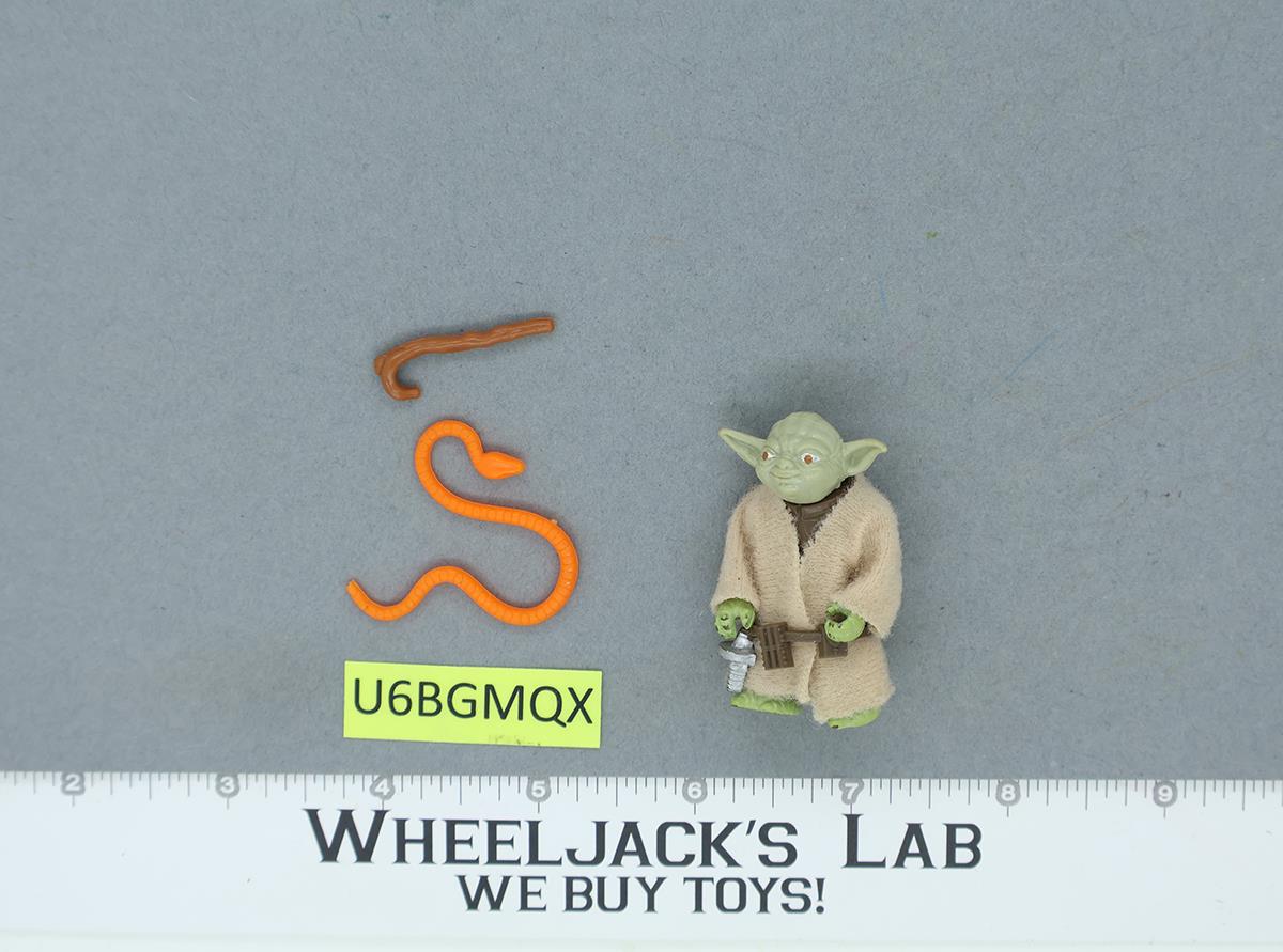 Yoda W/Orange Snake 100% Complete Star Wars ESB 1980 Vintage Kenner NO REPRO