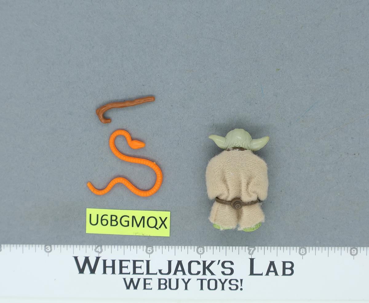 Yoda W/Orange Snake 100% Complete Star Wars ESB 1980 Vintage Kenner NO REPRO