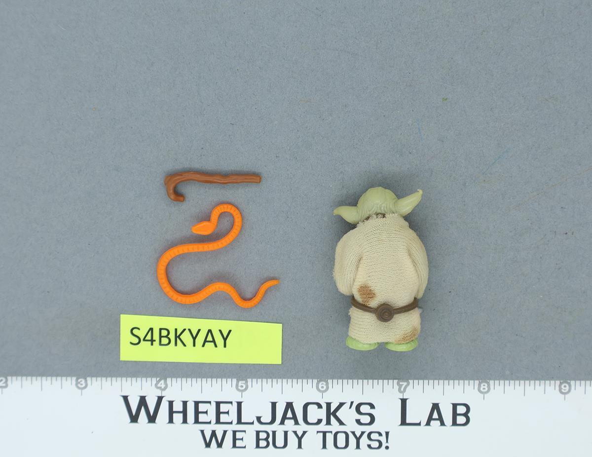 Yoda W/Orange Snake 100% Complete Star Wars ESB 1980 Vintage Kenner NO REPRO
