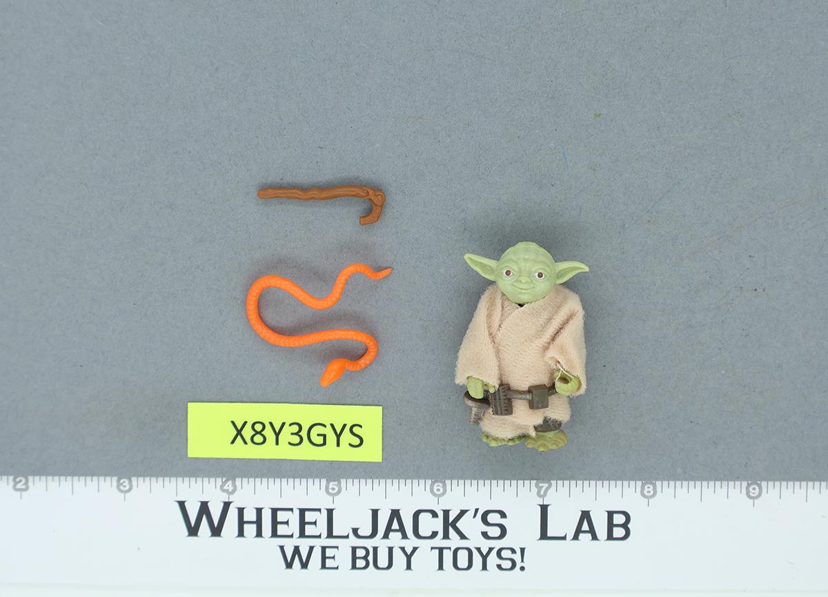 Yoda W/Orange Snake 100% Complete Star Wars ESB 1980 Vintage Kenner NO REPRO