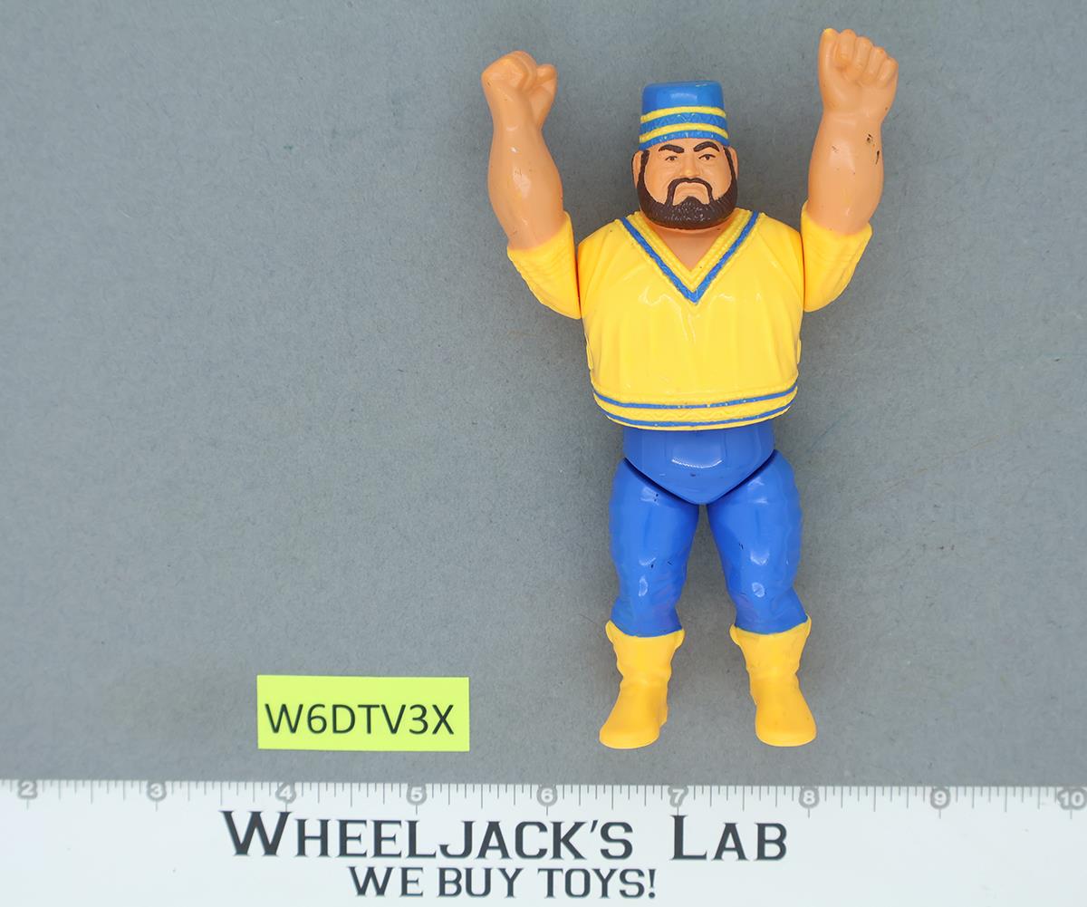 Akeem Series 1 100% Complete WWF Wrestling Hasbro 1990 Vintage Action Figure