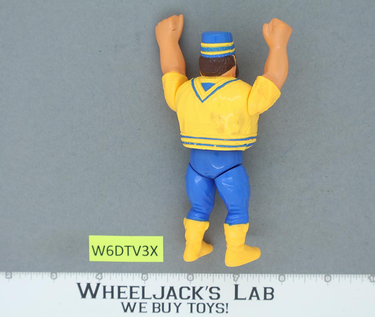 Akeem Series 1 100% Complete WWF Wrestling Hasbro 1990 Vintage Action Figure