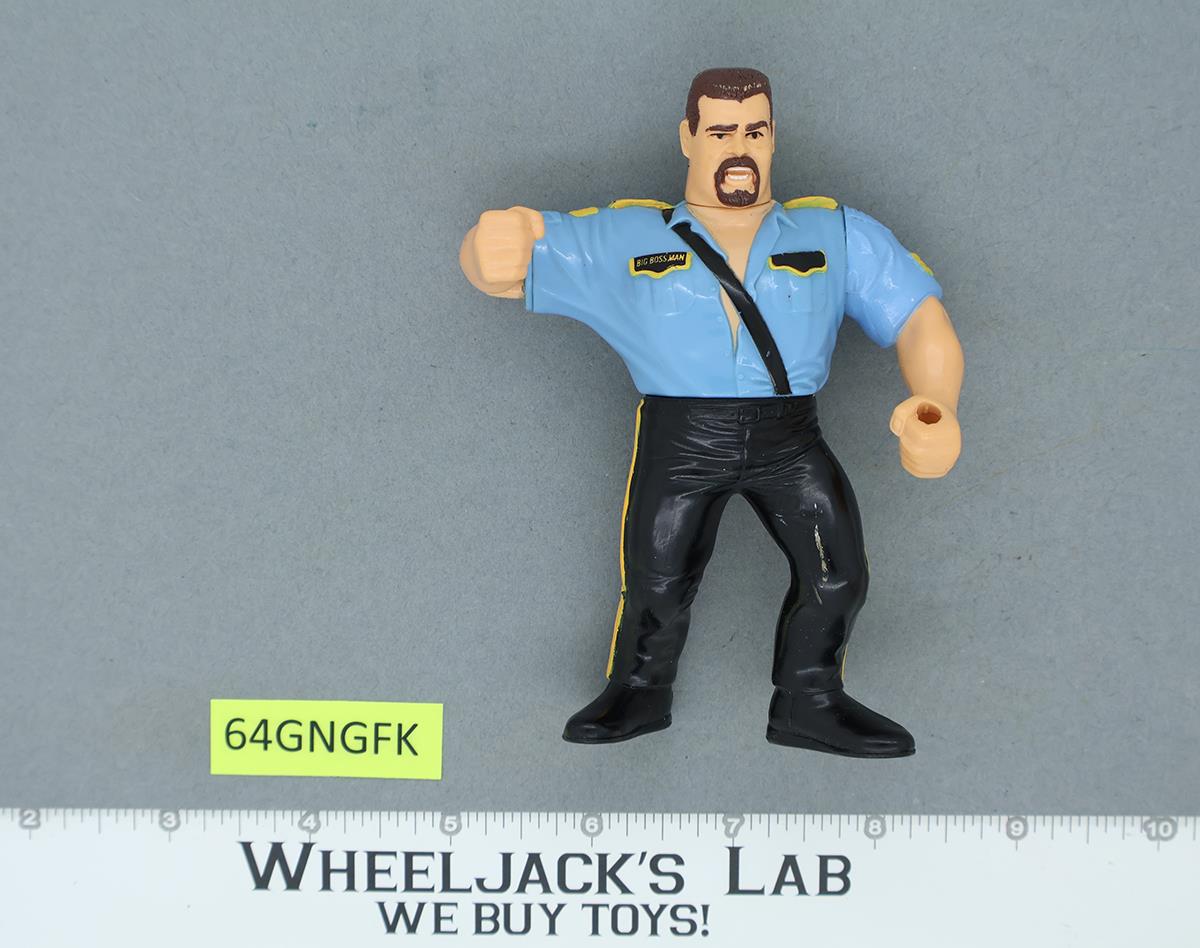 Big Boss Man WWF WWE Wrestling 1992 Hasbro Titan Sports Vintage Action Figure