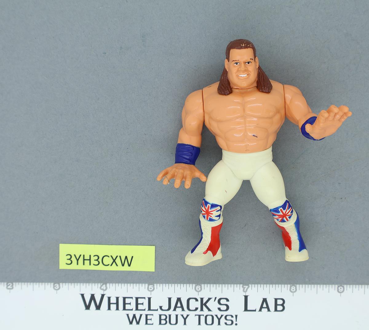 British Bulldog Davey Boy Smith WWF WWE Wrestling 1991 Hasbro Vintage Action