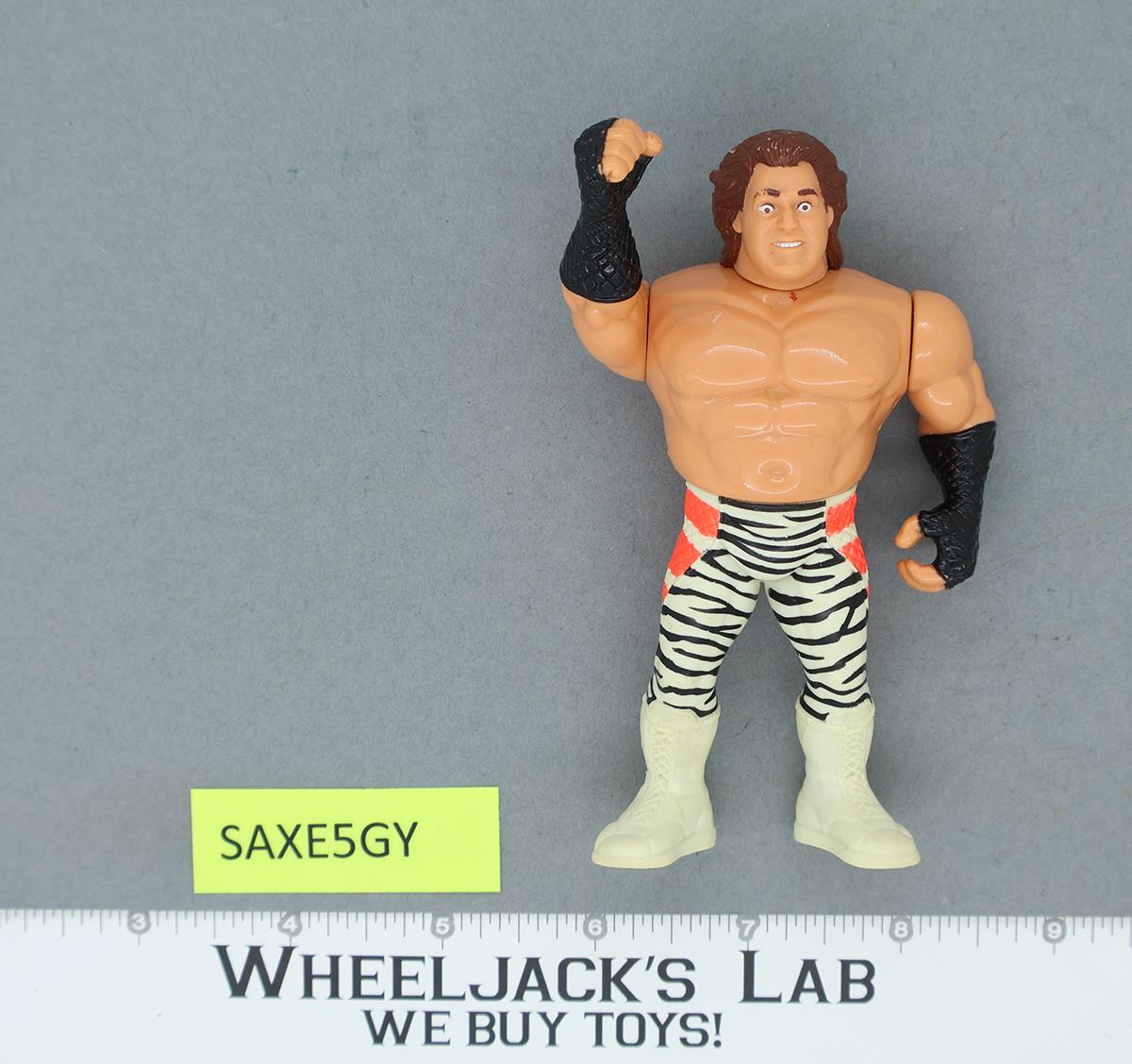 Brutus the Barber Beefcake Zebra Pants WWF Wrestling Series 3 1991