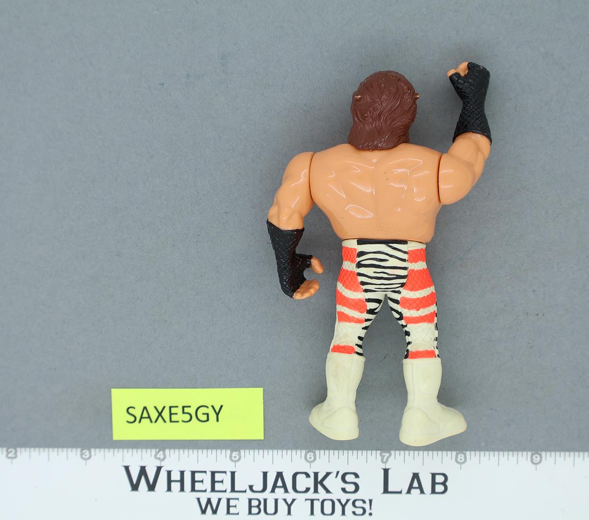 Brutus the Barber Beefcake Zebra Pants WWF Wrestling Series 3 1991