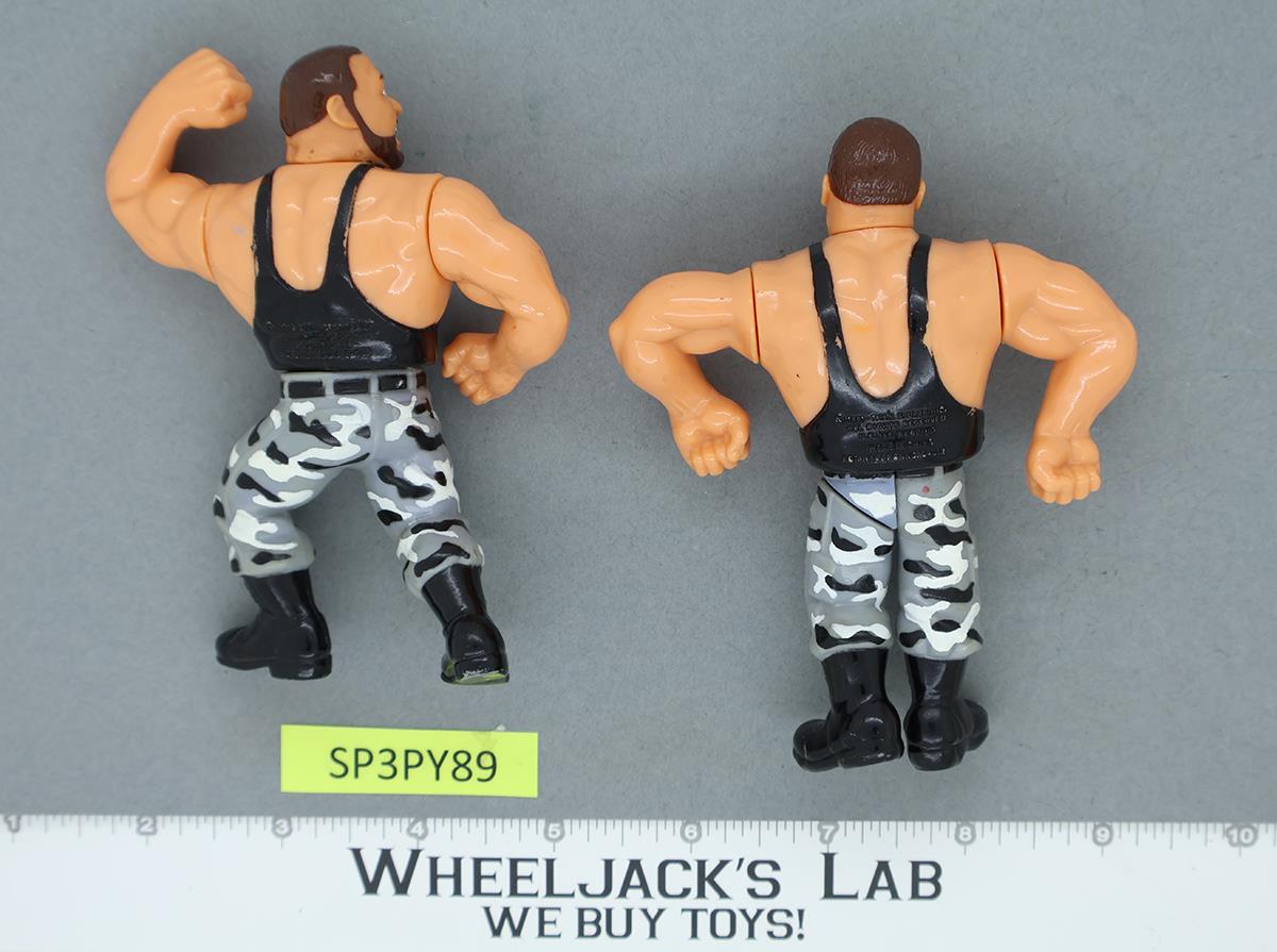 Butch and Luke Bushwhackers 100% Complete WWF Wrestling Hasbro 1991 Vintage