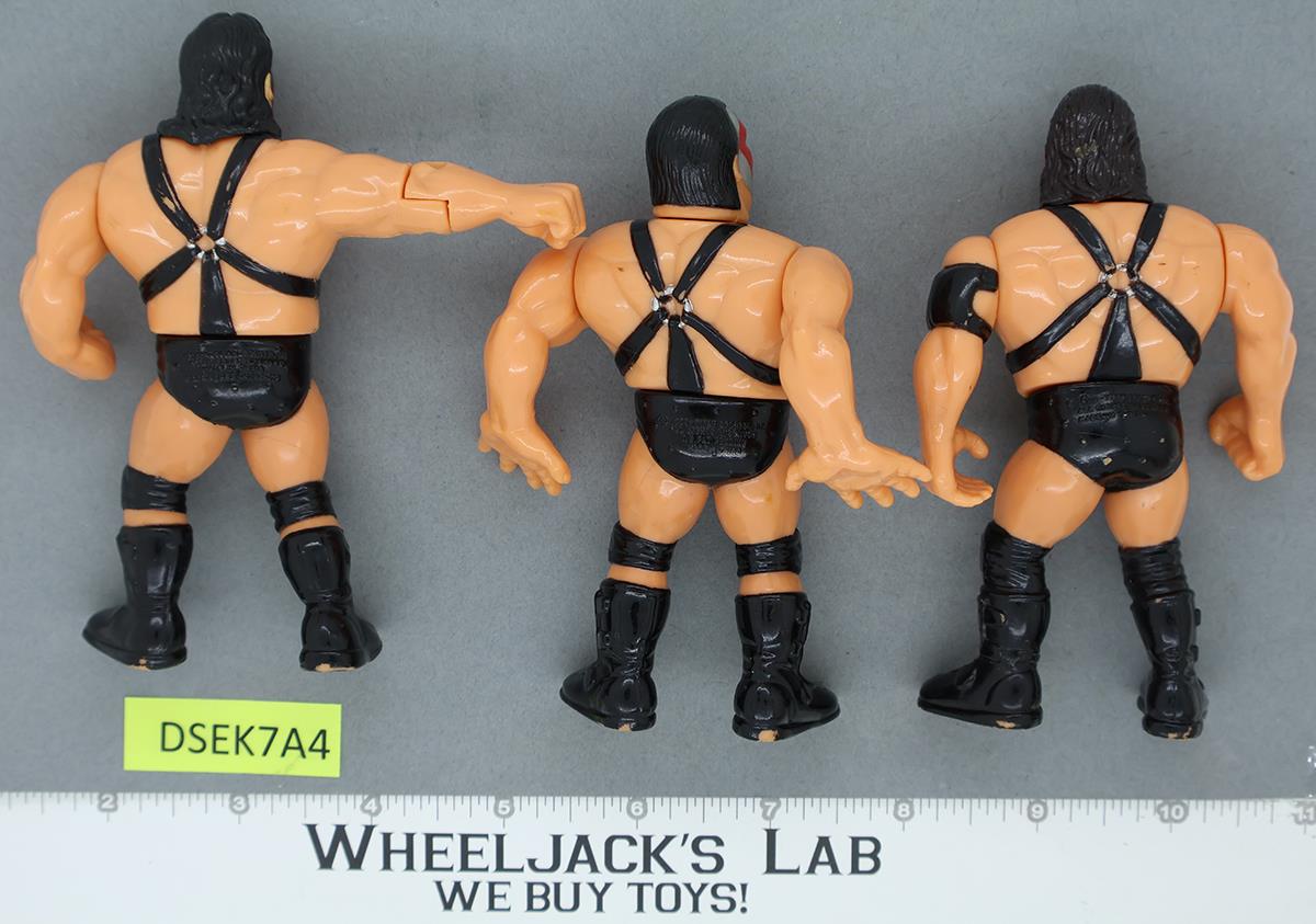 Demolition Ax Smash Crush 1990 WWF Wrestling Hasbro Vintage Action Figures