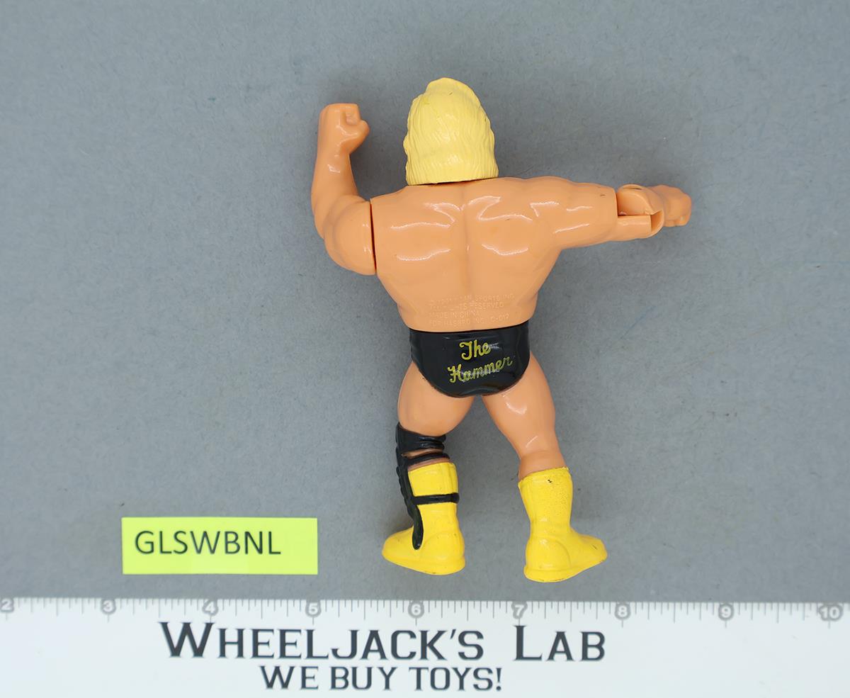 Greg "The Hammer" Valentine WWF WWE Wrestling 1992 Hasbro Vintage Action Figure
