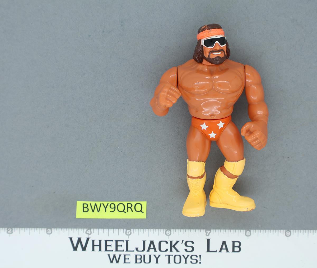 Macho Man Randy Savage 100% Complete 1990 WWF Wrestling Hasbro Vintage Figure