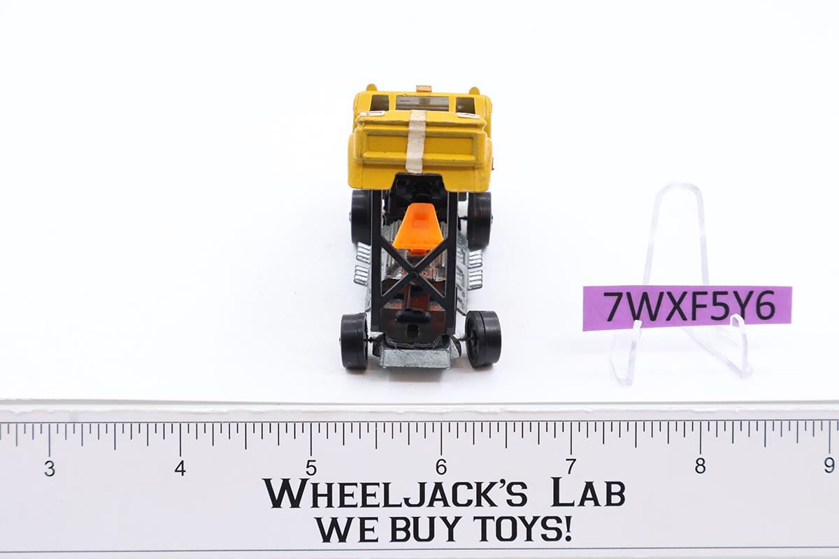 S'Cool Bus Yellow Enamel 1970 1971 Hot Wheels Redline Heavyweights Mattel Vtg