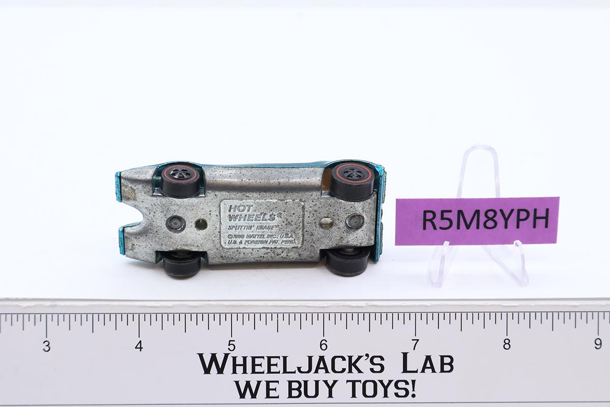 Splittin' Image Aqua Hot Wheels 1968 1969 Redline Vintage Mattel RL