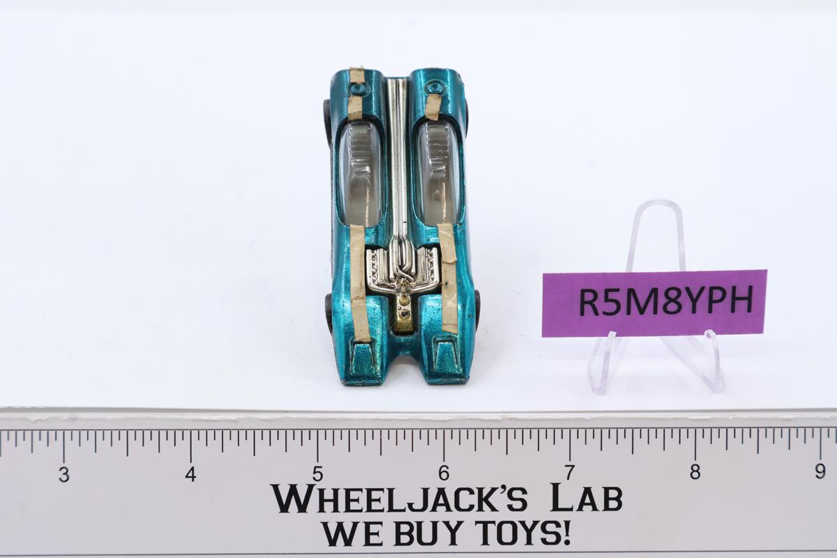 Splittin' Image Aqua Hot Wheels 1968 1969 Redline Vintage Mattel RL