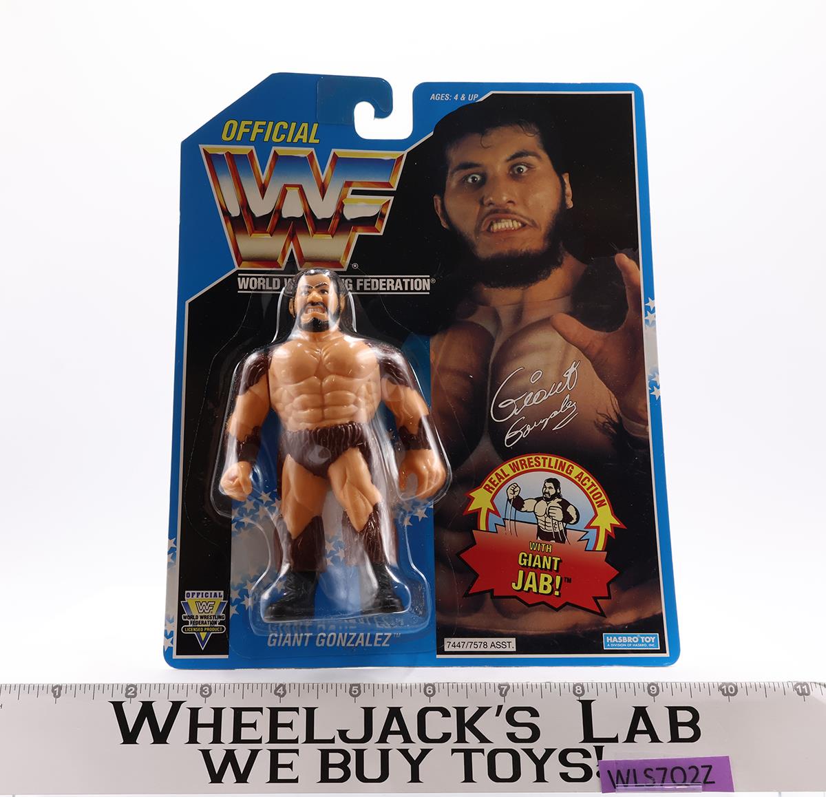Giant Gonzalez WWF Wrestling 1993 Hasbro Action Figure NEW MOSC SEALED