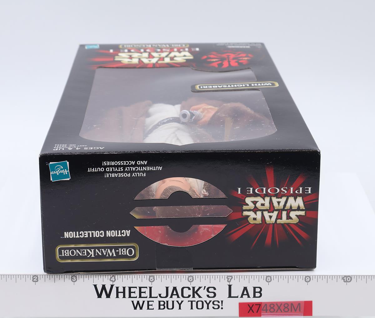 Obi-Wan Kenobi Star Wars Episode 1 1998 Hasbro 12" Action Figure NEW SEALED