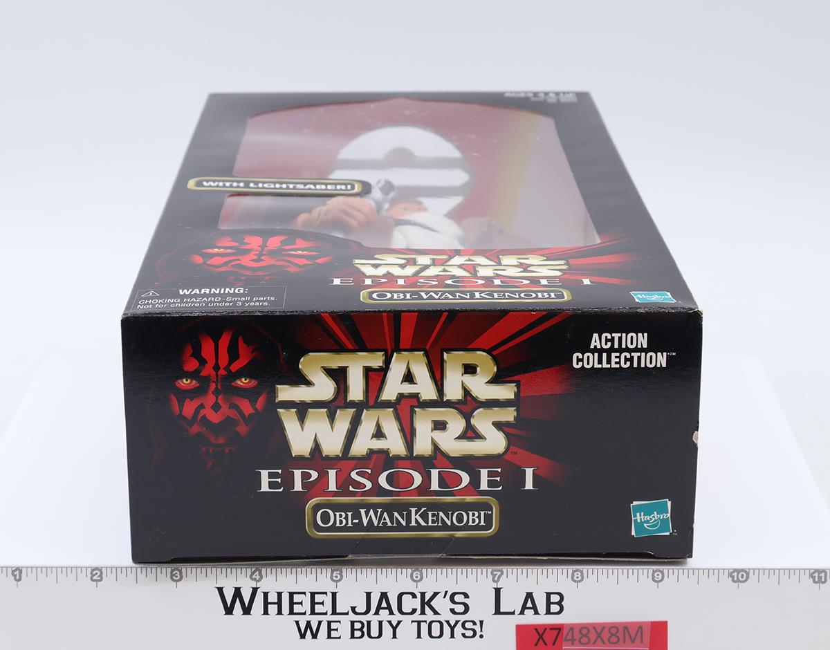 Obi-Wan Kenobi Star Wars Episode 1 1998 Hasbro 12" Action Figure NEW SEALED
