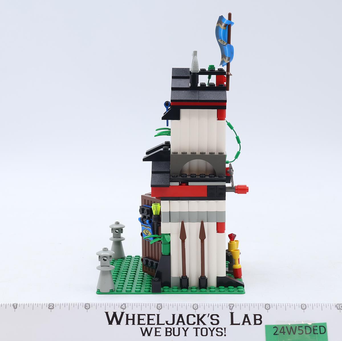 #6083 Samurai Stronghold 100% Complete W/ Box + Manual 1998 Lego Ninja