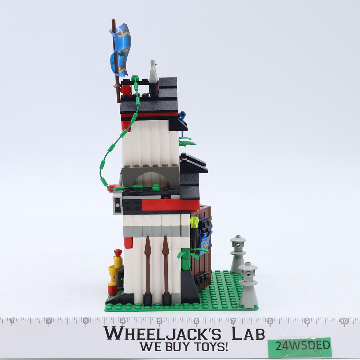 #6083 Samurai Stronghold 100% Complete W/ Box + Manual 1998 Lego Ninja