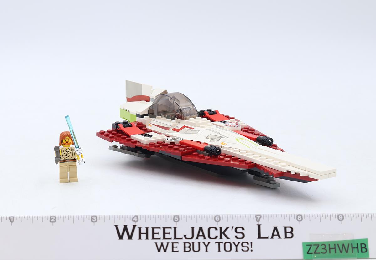 #7143 Jedi Starfighter 100% Complete W/ Box + Manual Lego 2002 Star Wars