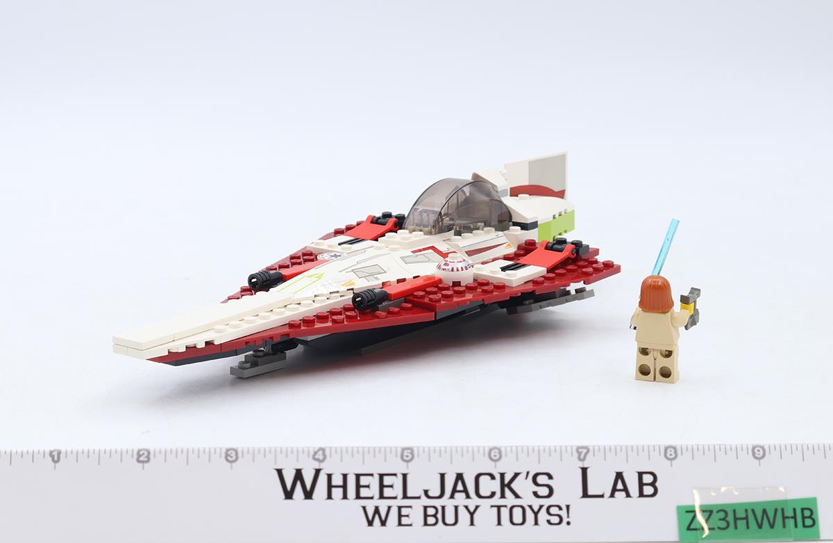 #7143 Jedi Starfighter 100% Complete W/ Box + Manual Lego 2002 Star Wars
