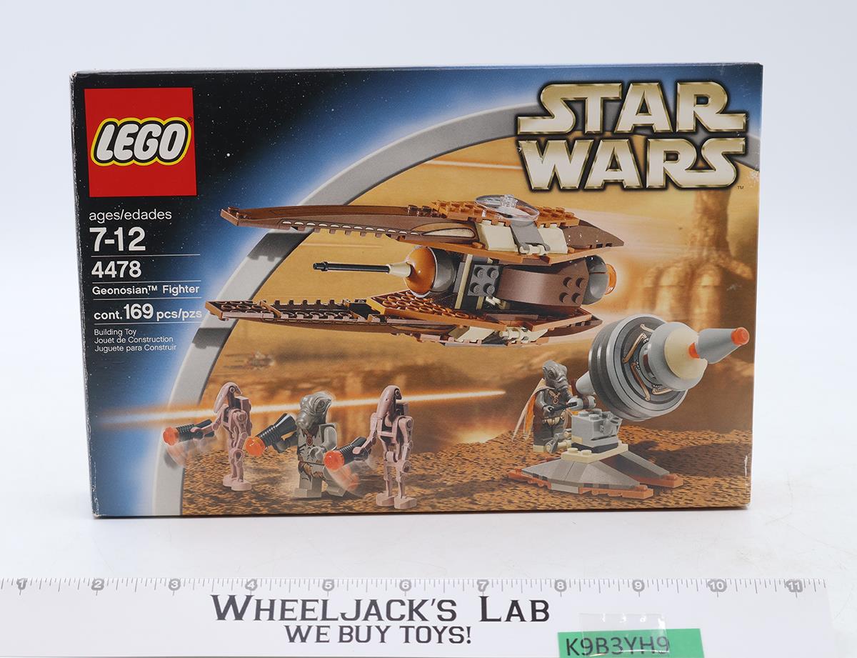 #4478 Geonosian Fighter 100% Complete W/ Box + Manual Lego 2003 Star Wars