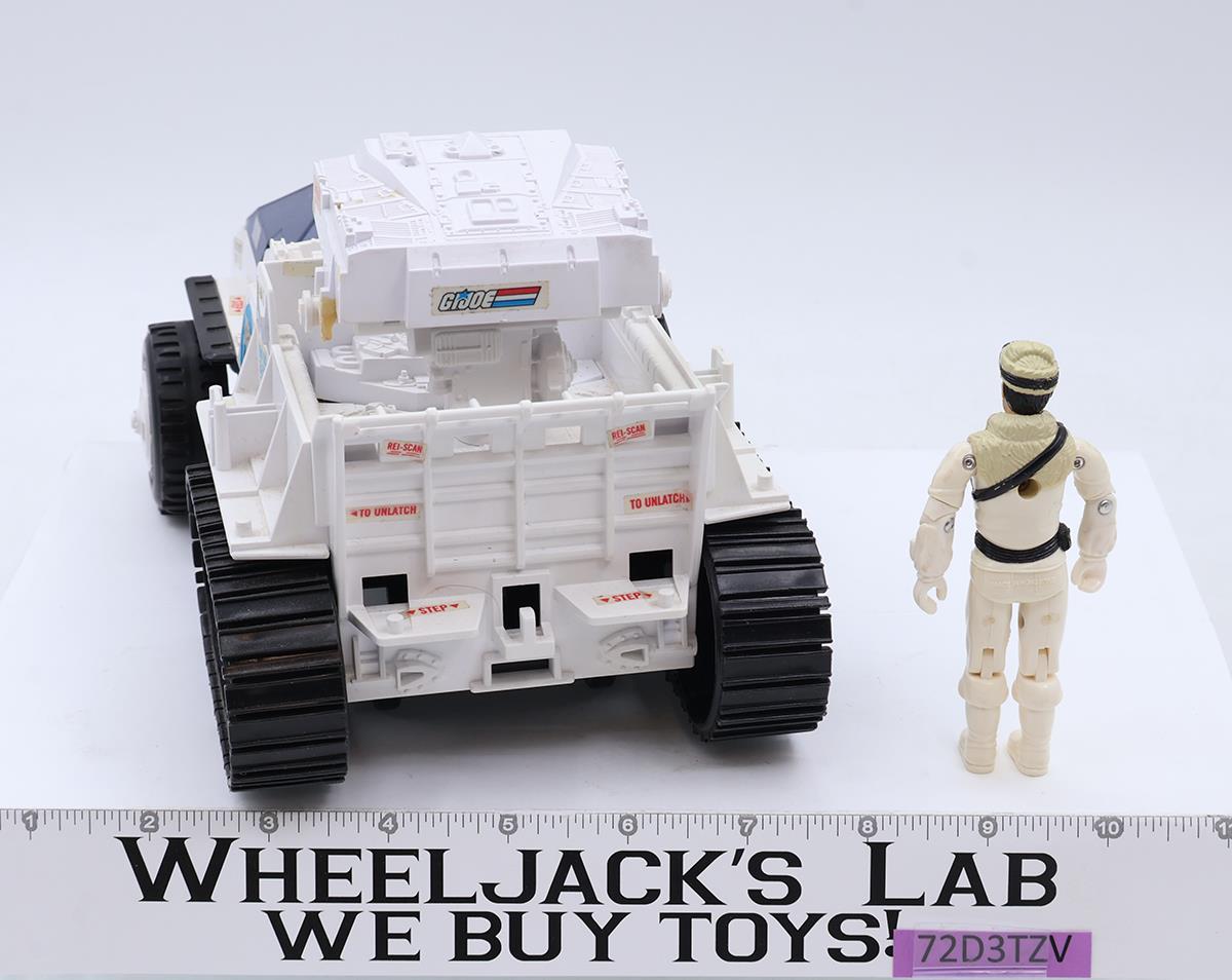 Snow Cat 100% Complete W/ Frostbite GI Joe 1985 Hasbro Action Figure Vehicle