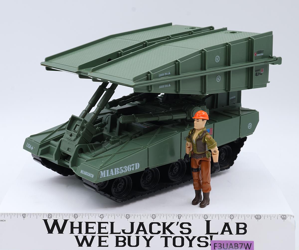 Bridge Layer W/ Tollbooth 100% Complete G.I. 1984 Joe Hasbro Vintage Vehicle