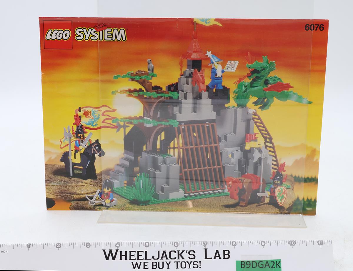 #6076 Dark Dragon's Den 100% Complete W/ Manual 1993 Lego Dragon Knights