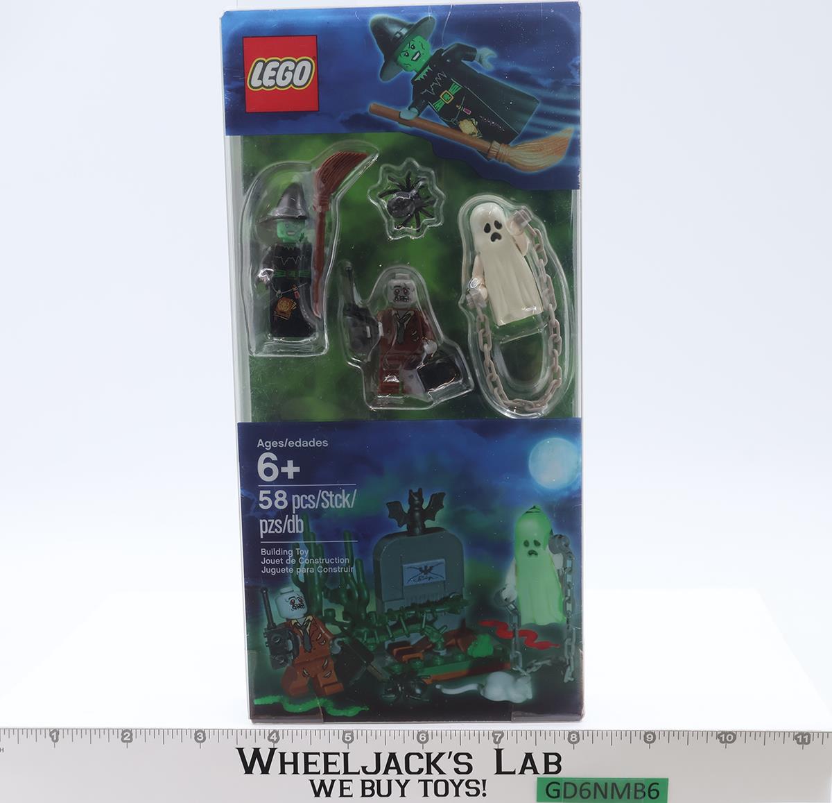 #850487 Halloween Accessory Set W/ Witch Zombie Ghost 2012 Lego NEW SEALED