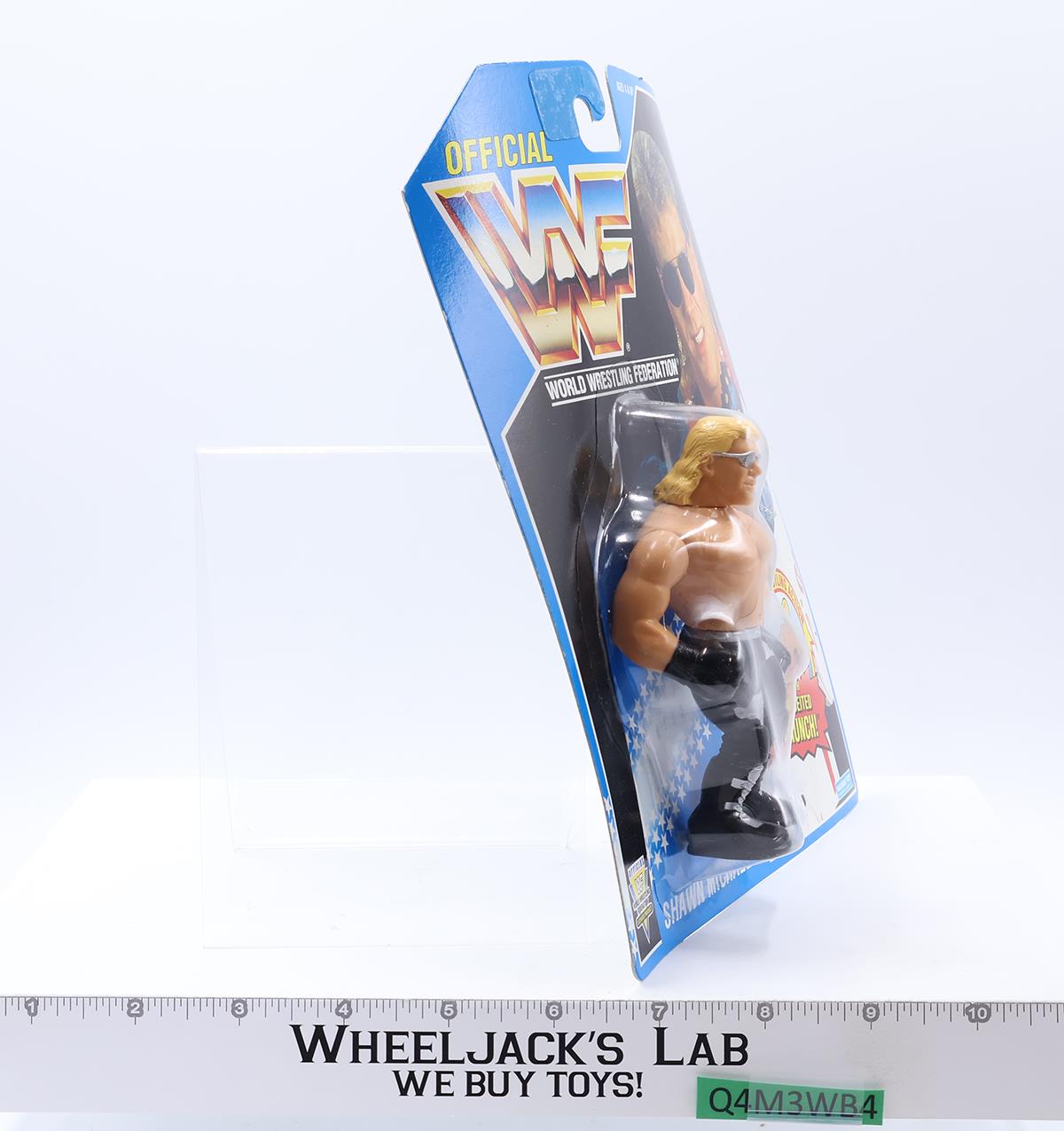 Shawn Michaels Black Pants WWF Wrestling 1994 Hasbro Action Figure NEW SEALED