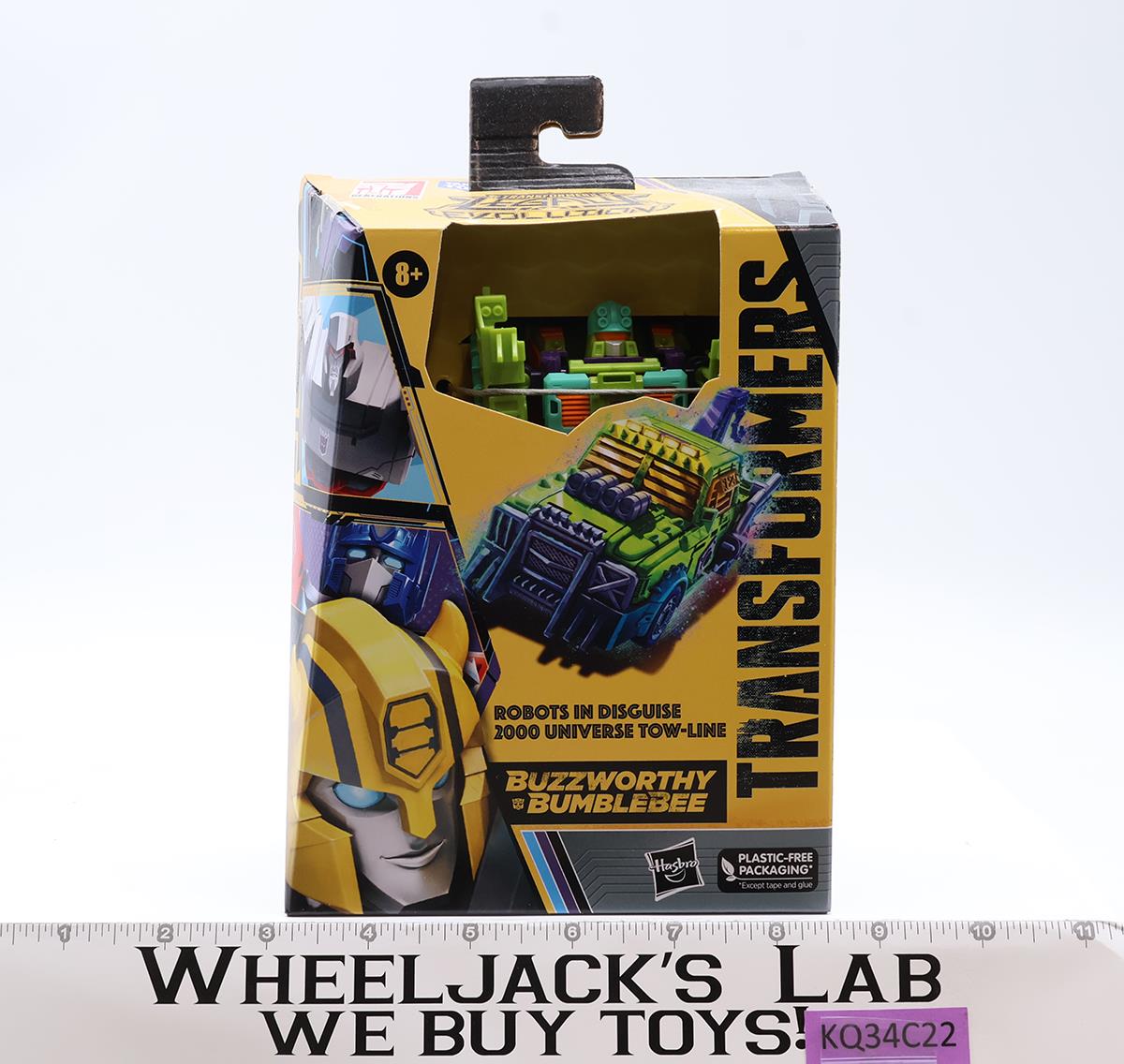 RID 2000 Universe Tow-Line Transformers Legacy Buzzworthy Bumblebee NEW SEALED