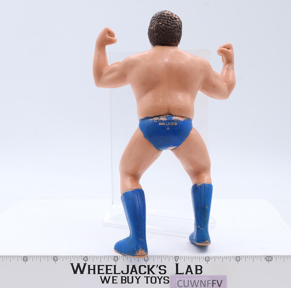 Andre The Giant Short Hair 1986 WWF LJN Titan Sports 8" Wrestling Superstars