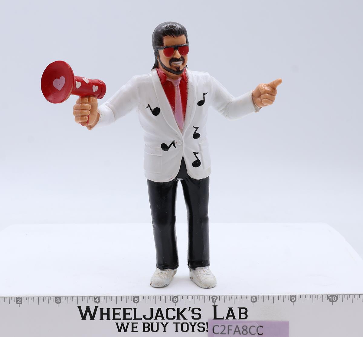 Jimmy Hart 1986 WWF LJN Titan Sports 7" Vintage Wrestling Action Figure Hearts