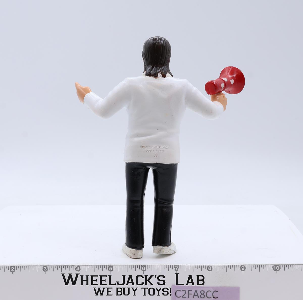 Jimmy Hart 1986 WWF LJN Titan Sports 7" Vintage Wrestling Action Figure Hearts