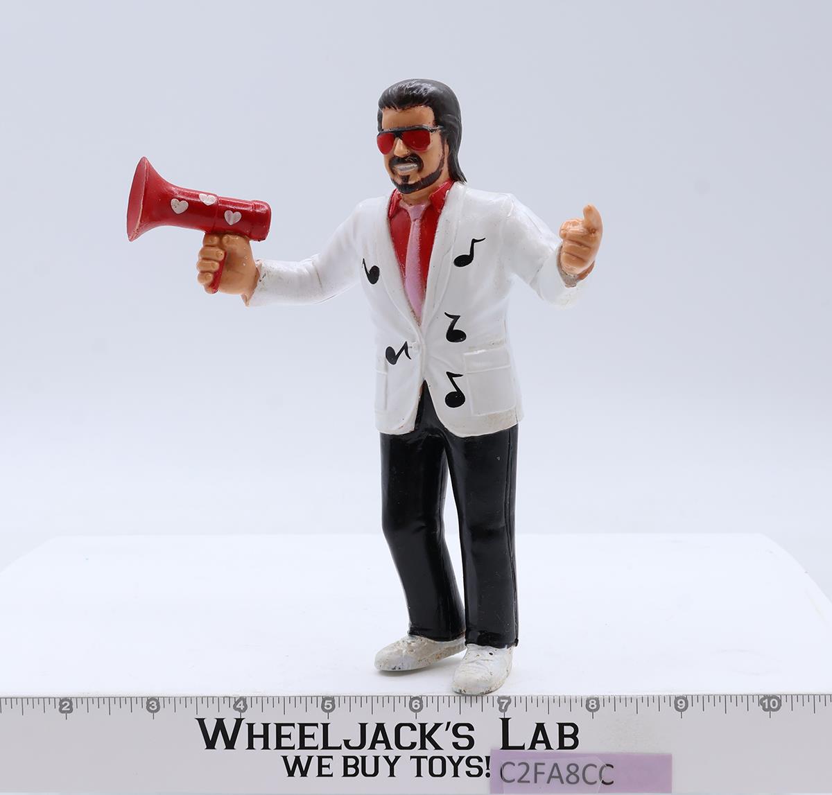 Jimmy Hart 1986 WWF LJN Titan Sports 7" Vintage Wrestling Action Figure Hearts