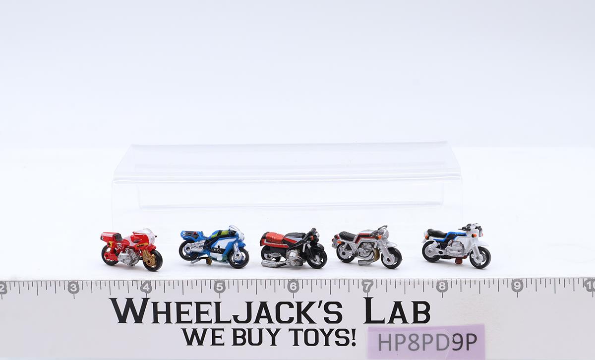 Hot Bikes Collection Set #21 Micro Machines1988-89 Vintage Galoob Motorcycles