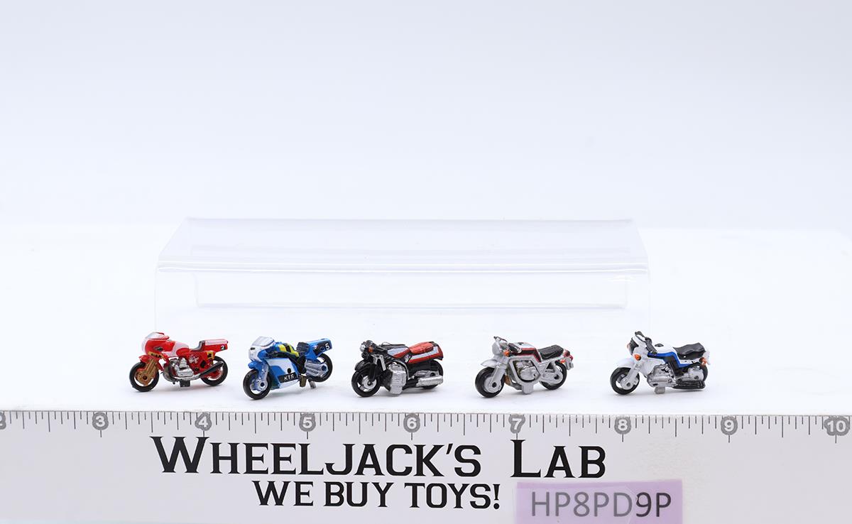 Hot Bikes Collection Set #21 Micro Machines1988-89 Vintage Galoob Motorcycles